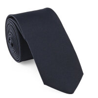 Krawatte Microfaser Classic 5 cm breit marine