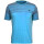 Mode Monte Carlo T-Shirt Rundhals Hellblau XXL