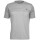 Mode Monte Carlo T-Shirt Rundhals Silbergrau XXL