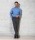 Luigi Morini Business-Hose in Flatfront, waschbar anthrazit 44