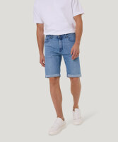 PIERRE CARDIN Kurze Herren Jeans Bermuda-Shorts light blue used 34