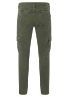 TIMEZONE Herren Hose mit Cargotaschen Regular BenTZ olivgrün minimal 32/32