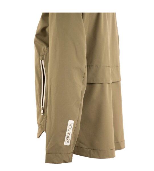 FUCHS SCHMITT Damen Übergangsjacke mit Kapuze in grün 38
