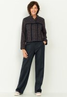 BIANCA Bouclèjacke CAREN in blau mix