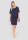 SWING Cocktailkleid mit Überwurf navy Blau 40