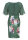 SWING Cocktailkleid mit Scubarock floral grün / multi 46