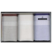 LINDENMANN Taschentücher  braun-beige-blau