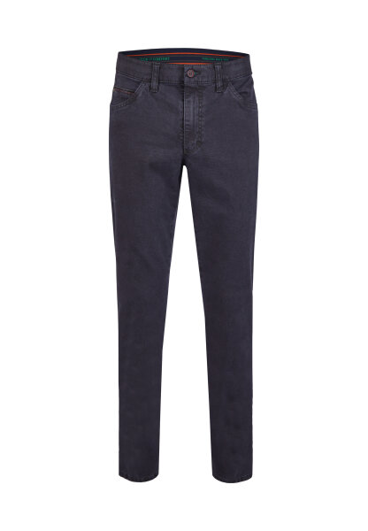 Club of Comfort Herren Komfortbund Hose Marvin, Swing-Pocket blau grau 52
