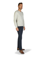 Club of Comfort Herren Komfortbund Hose Marvin, Swing-Pocket blau grau 52