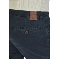 Club of Comfort Herren Komfortbund Hose Marvin, Swing-Pocket blau grau 52