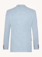 A Fish Named Fred Sakko Blazer mit Struktur hellblau light