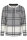Barbara Lebek Damen Sweatshirt mit Tunnelzug offwhite schwarz gemustert