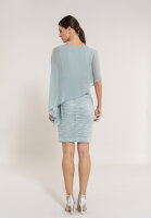SWING Cocktailkleid mit Überwurf pistazie / silver Grün 40