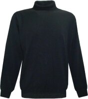 Mode Monte Carlo Herren Pullover Rolli Schwarz 52