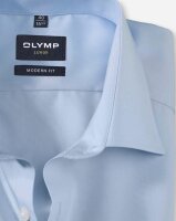 OLYMP Luxor modern fit. Langarm Hemd blau