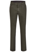 Club of Comfort Herren Komfortbund Hose Marvin, Swing-Pocket oliv grün 54