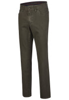 Club of Comfort Herren Komfortbund Hose Marvin, Swing-Pocket oliv grün 54
