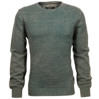 Mode Monte Carlo Pullover Rundhals Salbeigrün