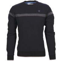 Mode Monte Carlo Sweat-Shirt Rundhals Marine