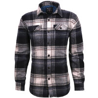 Mode Monte Carlo Overshirt Hemd Jacke Kent-Kragen...