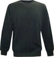 Mode Monte Carlo Herren Pullover Rundhals Anthrazit