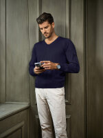 Mode Monte Carlo Herren V Pullover Marine