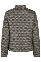 Barbara Lebek Damen Wendejacke Steppjacke schwarz/sand