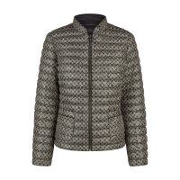 Barbara Lebek Damen Wendejacke Steppjacke schwarz/sand 46