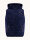 A Fish Named Fred Herren Weste in Cord, dunklblau mit Kapuze