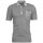 Mode Monte Carlo Polo-Shirt Knopf Strickkragen Hellgrau M
