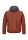 MILESTONE Herren Lederjacke MSAlonso mit Kapuze und Stepp Teracotta