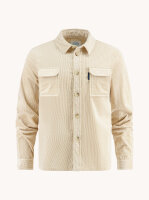 A Fish Named Fred Herren Overshirt in Cord, Sand beige