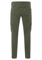 TIMEZONE Herren Hose mit Cargotaschen Regular BenTZ olivgrün minimal 34/32