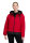 Gil Bret kurze Damen Winterjacke mit Kapuze, rot schwarz