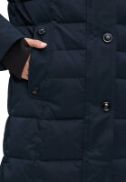 Gil Bret Damen Winter Mantel mit Kapuze, schwarz