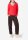 TIMEZONE Damen Raglan Pullover poppy red, rot
