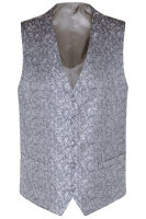 DIGEL Fest/Hochzeit Weste "Lambert" in Silber Blau
