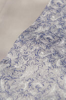 DIGEL Fest/Hochzeit Weste "Lambert" in Silber Blau