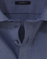 OLYMP Luxor modern fit langarm Hemd marine 46