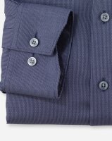 OLYMP Luxor modern fit langarm Hemd marine 46