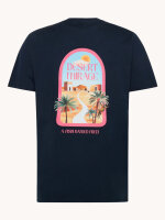 A Fish Named Fred T-Shirt Rundhals desert mirage Navy blau XXL