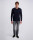 PIERRE CARDIN Herren Langarm-Shirt Rundhals salute dunkelblau