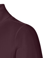 PIERRE CARDIN Herren Langarm Shirt Rolli winetasting dunkelrot