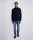 PIERRE CARDIN Herren Langarm Shirt Rolli salute dunkelblau