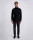 PIERRE CARDIN Herren Langarm Shirt Rolli schwarz