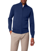 PIERRE CARDIN Herren Strickjacke Navy blau