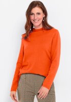 BIANCA Damen Stehkragen Pullover NOVIS orange