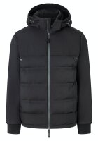 TIMEZONE Herren Steppjacke mit Kapuze, schwarz