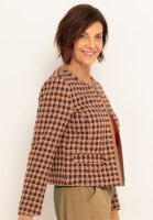 BIANCA Blazer Jacke SHELLY Multicolor-Hahnentrittmuster