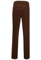 Club of Comfort Herren Feincord Komfortbund Hose GARVEY, Chino, braun 52